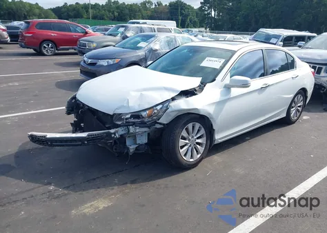 2014 Honda Accord Ex-L from USA, damaged, VIN 1HGCR2F84EA077307
